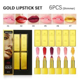 Lipstick Kit Gold Bar Makeup Set Lipstick Kit Gold Bar Makeup Set