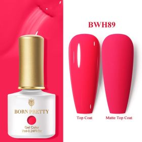 BORN PRETTY Top Gel Nail Polish 7ml Semi Permanent Varnish Function Gel Base Super Top Coat Transparent Gel Nails Soak Off Gel - BWH89