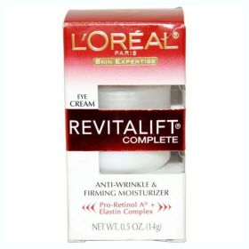 L'Oreal Paris Revitalift Anti-Wrinkle, Firming Eye Cream, Fragrance Free, 0.5 oz - L'Oreal Paris