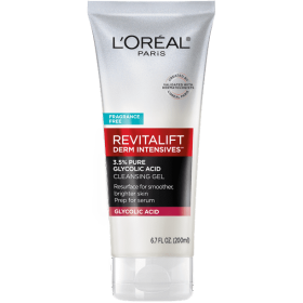 L'Oreal Paris Revitalift Derm Intensives 3.5% Glycolic Acid Cleanser, 6.7 fl oz - L'Oreal Paris