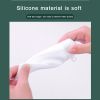 38/60/90Ml Food Grade Siliconen Opslag Container Lippenbalsem Douchegel Dispenser Zeep Shampoo En Gel potten Hervulbare Baby Flessen - White - 90ml
