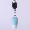 38/60/90Ml Food Grade Siliconen Opslag Container Lippenbalsem Douchegel Dispenser Zeep Shampoo En Gel potten Hervulbare Baby Flessen - White - 90ml