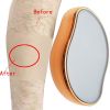 1Pc Handheld Hair Remover Reusable Waterproof Shaver Non-rechargeable Foot Grinding Tool Gentle No hurt Skin Hair Removal Tool - Pink