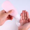 1Pc Reizen Cosmetica Flessen Silicagel Mini Lege Container Huidverzorging Douchegel Shampoo Potten Gereedschap Draagbare Extrusie Bottelen - pink - 38