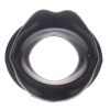 Silicone Rubber Face Slimmer Exercise Mouth Piece Muscle Anti Wrinkle Lip Trainer Mouth Massager Exerciser Mouthpiece Face Care - Black
