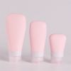1Pc Reizen Cosmetica Flessen Silicagel Mini Lege Container Huidverzorging Douchegel Shampoo Potten Gereedschap Draagbare Extrusie Bottelen - pink - 38