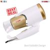 5 Core Hair Blow Dryer Lightweight | Hair Dryer Ionic Men Women Blower 1875W Ceramic Quiet Styling Pik - HD F - White