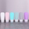 1Pc Reizen Cosmetica Flessen Silicagel Mini Lege Container Huidverzorging Douchegel Shampoo Potten Gereedschap Draagbare Extrusie Bottelen - pink - 38