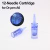10 pieces Cartridges Replacement Tips Need1es For Dr. Pen A6 Ultima Electric Derma Pen Stamp Auto MicroNeed1e Roller - 12pin
