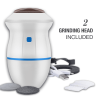 Electric Vacuum Foot Grinder File Machine Exfoliate Dead Skin Callus Remover Heel Removal Scraper Vacuums Grinding Head heel - Blue