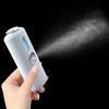 Portable Nano Mist Sprayer for Hydrating Skin and Makeup Application - Pink