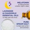Dr Teal's Pure Epsom Salt Melatonin Sleep Soak with Essential Oil Blend, 3 lbs - Dr Teal's