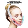 Current color light beauty face-lifting instrument intelligent voice broadcast massage hot compress lift V-shaped face-lift - BNGV-pink
