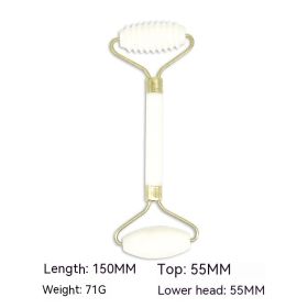 Jade Massage Board Zinc Alloy Single-head Thorn (Option: White iron)